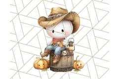 Old West Ghost Halloween PNG Clipart Product Image 3