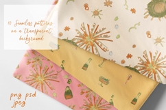 Wax Crayons Starlight Night Seamless Patterns Product Image 7