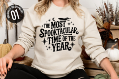 The Most Spooktacular Time Of - Halloween t-shirt Design Product Image 1