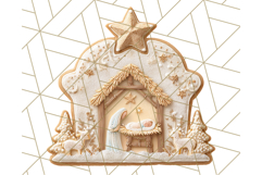 Christmas Cookies Clipart PNG Festive Treats Product Image 3