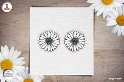 Flowers Earrings Laser Cut Bundle | Jewerly | SVG Product Image 21