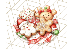 Christmas Baking Critters PNG Clipart, Cute Animals Holiday Product Image 3