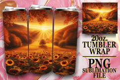 BLISSFUL MEMORIES 20oz TUMBLER WRAP, Autumn Product Image 1