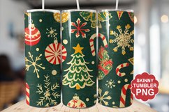 Christmas Tree Tumbler | Christmas Tumbler Wrap Product Image 1