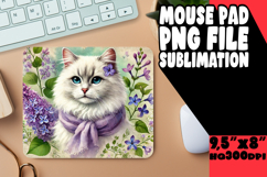Playful MOUSE PAD Design Magic, Cute Cat Product Image 1