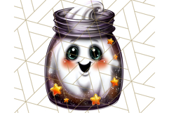 Halloween Monster Clipart PNG, Monsters in Jars, Spooky Png Product Image 3