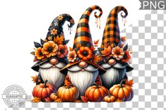Halloween Gnome Sublimation - Clipart PNG Design Product Image 1