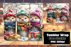 RADIANT 20oz Tumbler Wrap for Personal Use , Cute Xmas Product Image 1