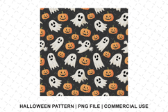 Happy Halloween Pattern Png | Sublimation | Digital Paper Product Image 1