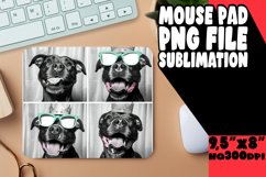 Amusing Dog Picture Sublimation Mouse Pad Design for Home De Product Image 1