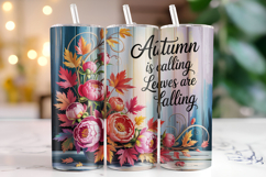 Autumn is Calling Tumbler Wrap | Sublimation | Tumblers Product Image 1