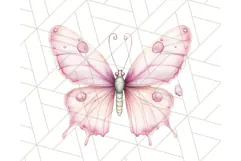 Pastel Fairies and Butterflies PNG, Spring Fantasy Clipart Product Image 3