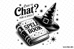 Spell Book Svg | Halloween Svg | Svg Cut Files Product Image 1