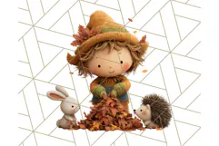 Scarecrow Festival Friends PNG Clipart Product Image 3