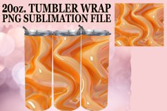 15x 3D Inflated Puff Tumbler Wraps 20oz Bundle, Colorful Product Image 2