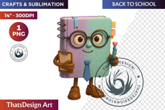 Back to School PNG Clipart,Teacher Student supply Classroom Product Image 1