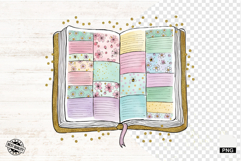 Whimsy Reading Books Png Sublimation - Book Png Product Image 1