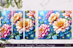 Floral Tumbler Wrap | Carnation Meadow Product Image 1