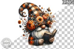 Halloween Gnome Sublimation - Clipart PNG Design Product Image 1