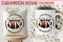 Touchdown season sublimation PNG | American Football shirt Product Image 4