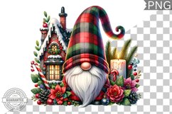 Christmas Gnome Sublimation - Clipart PNG Design Product Image 1