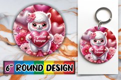 Radiant Circle Ornaments PNG, Valentines Product Image 1