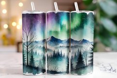 Mountains Tumbler Wrap | Sublimation | Tumblers Product Image 1