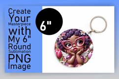 Bright Circle Design for Coasters , 3D Cupid Product Image 1