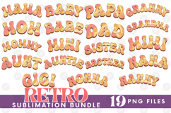 Family Mama Dad Sublimation Bundle Mother&#039;s Day Father&#039;s Product Image 1