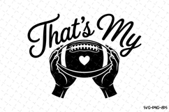 That&#039;s my Son Svg | Game Day Svg | Sport Svg | Svg Cut Files Product Image 1