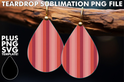 Elegant Teardrop Earrings Art Ideas, Valentine's Pattern Product Image 1