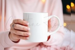 Valentine&#039;s Mug Mockup In Hands | Valentine&#039;s Day Mockup Product Image 3