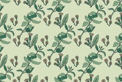 Abstract floral botanical repeat pattern vector illustration Product Image 1