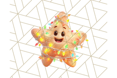 3D Under the Sea Christmas Clipart, Ocean Christmas PNG Product Image 3