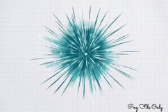 Happy New Year Fireworks Clipart PNG Product Image 1