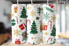Christmas Tree Tumbler Wrap -High Quality 300 Dpi Product Image 1