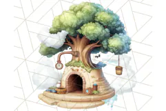 Vintage Steampunk Forest Animal PNG Clipart for Sublimation Product Image 3
