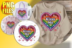LUMINOUS Tote Bag Designs PNG, Valentines Product Image 1