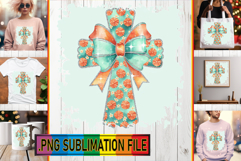 Fun TSHIRT Art Ideas PNG, Flower Cross Product Image 1