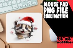 Whimsical 3D Wall Holiday Mouse Pad Product Image 1