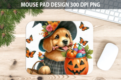 Watercolor Dog Mouse Pad Sublimation - Animal PNG Product Image 1