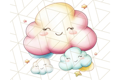 Fairy Tale Unicorn PNG Pastel Magic Clipart, Fantasy Rainbow Product Image 3
