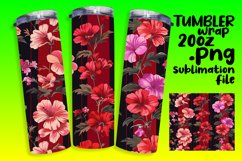 Whimsical Flower 20oz Tumbler Patterns Product Image 1