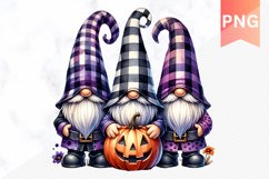 Halloween Gnome Sublimation - Clipart PNG Design Product Image 1