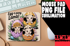 Cozy Mouse Mat Design Magic, Cute Easter Product Image 1