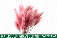 Watercolor Grass Clipart Product Image 1