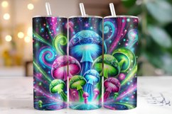 Mushrooms Tumbler Wrap | Sublimation | Tumblers Product Image 1