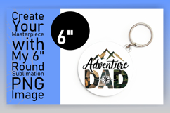 Sophisticated Round Design for Sublimation , Father&#039;s Day Product Image 1