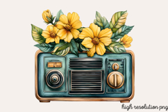 Summer Decorations Clipart PNG Product Image 1