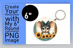 Playful Circle Design for Sublimation , Cute Animals Product Image 1